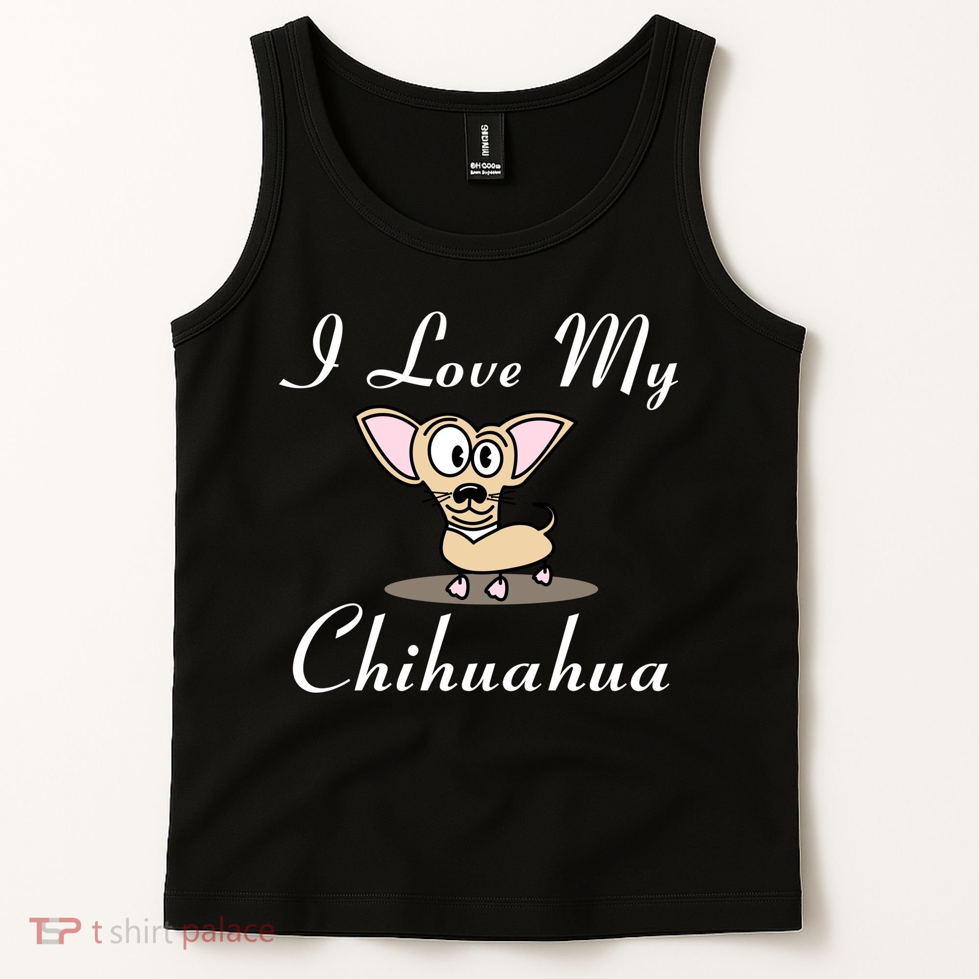 I Love My Chihuahua Tank Top