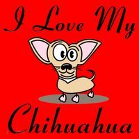 I Love My Chihuahua Santa Hat thumb 1