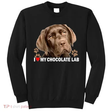 I Love My Chocolate Lab Sweatshirt