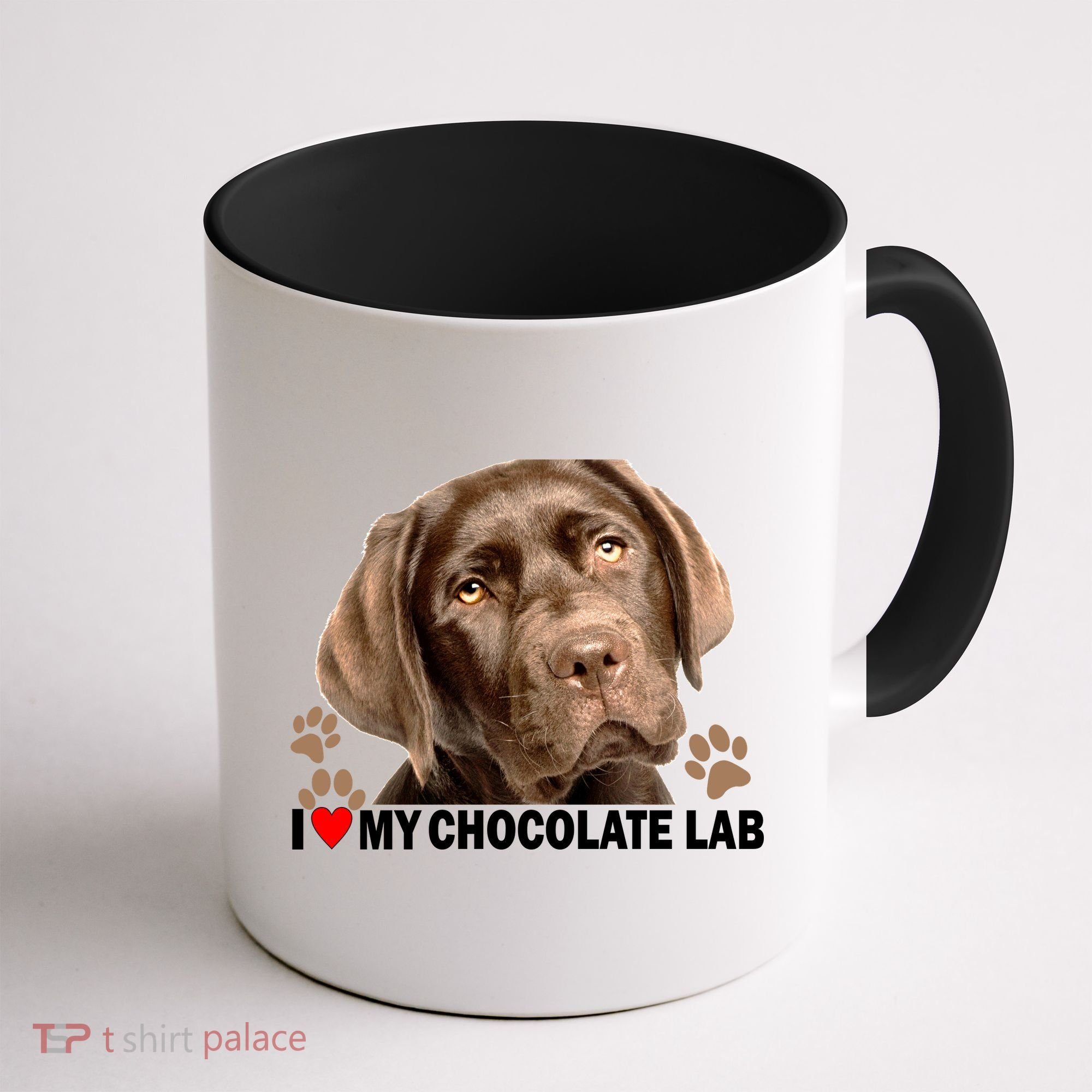 I Love My Chocolate Lab Coffee Mug