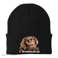 I Love My Chocolate Lab Beanie thumb 0