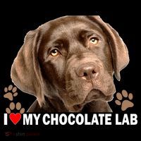 I Love My Chocolate Lab Tote Bag thumb 4