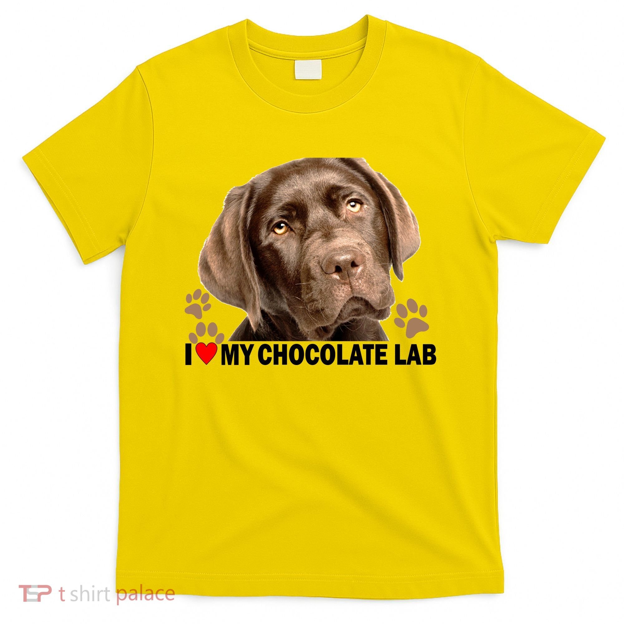 I Love My Chocolate Lab T-Shirt