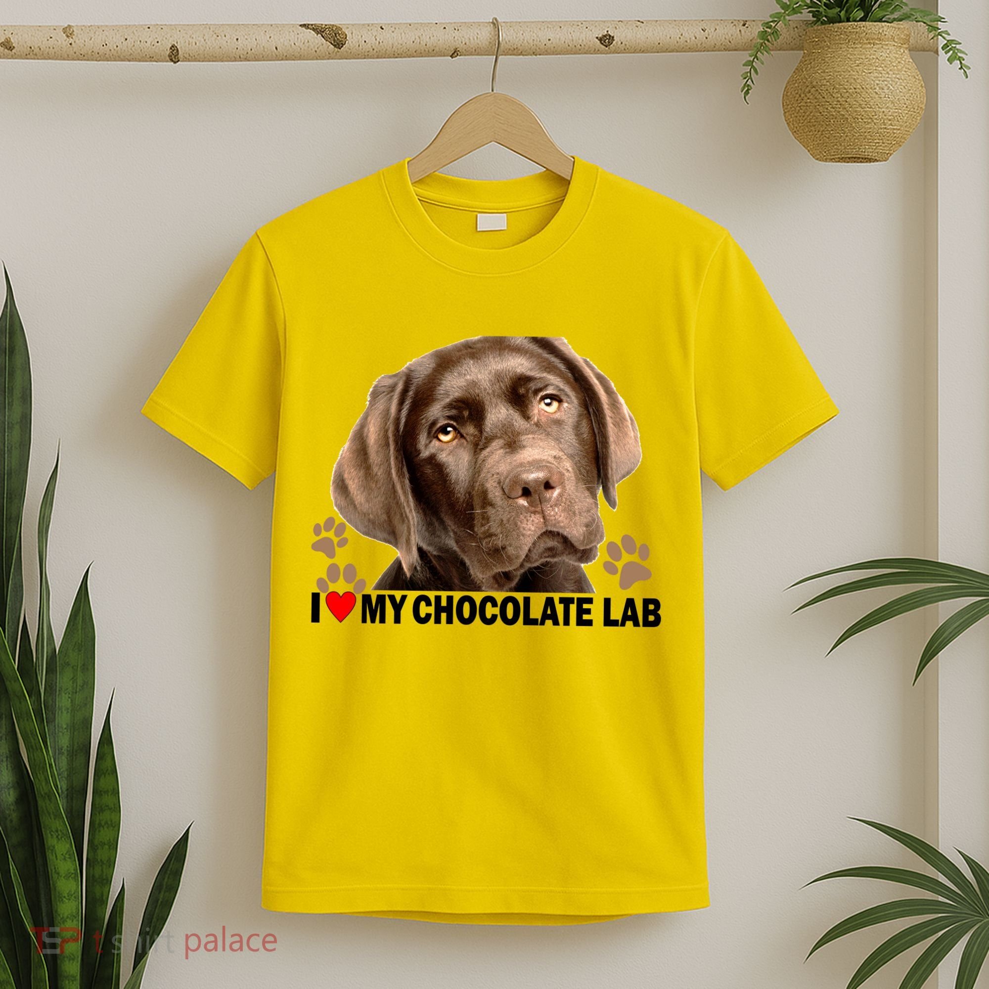 I Love My Chocolate Lab T-Shirt