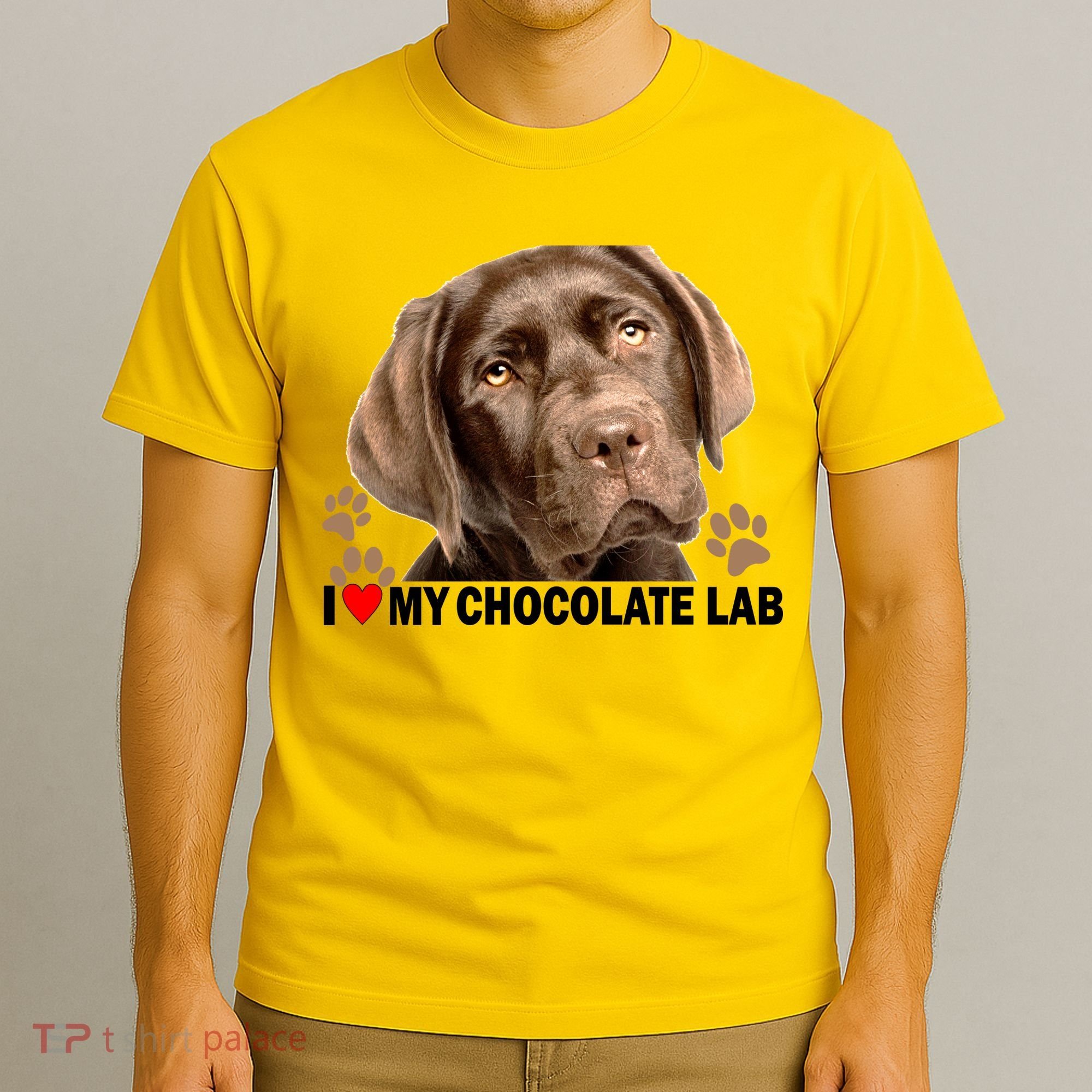 I Love My Chocolate Lab T-Shirt