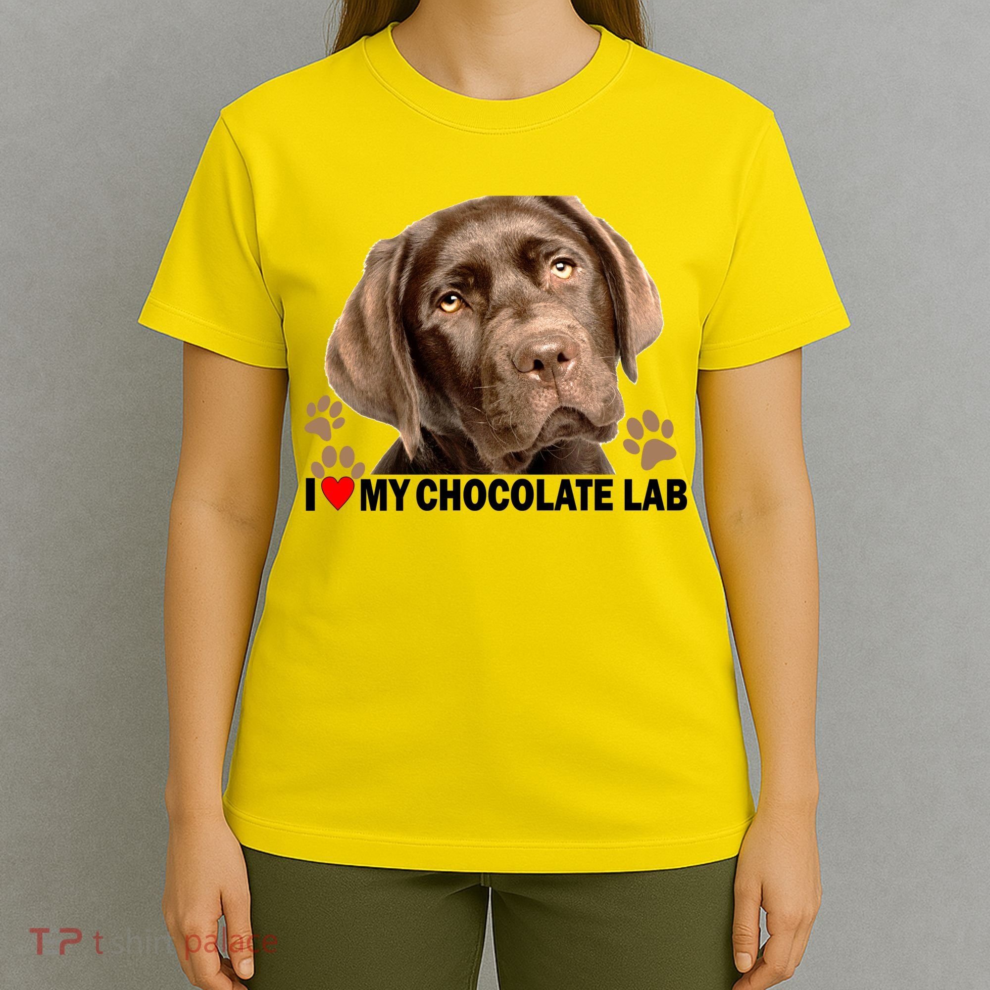 I Love My Chocolate Lab T-Shirt