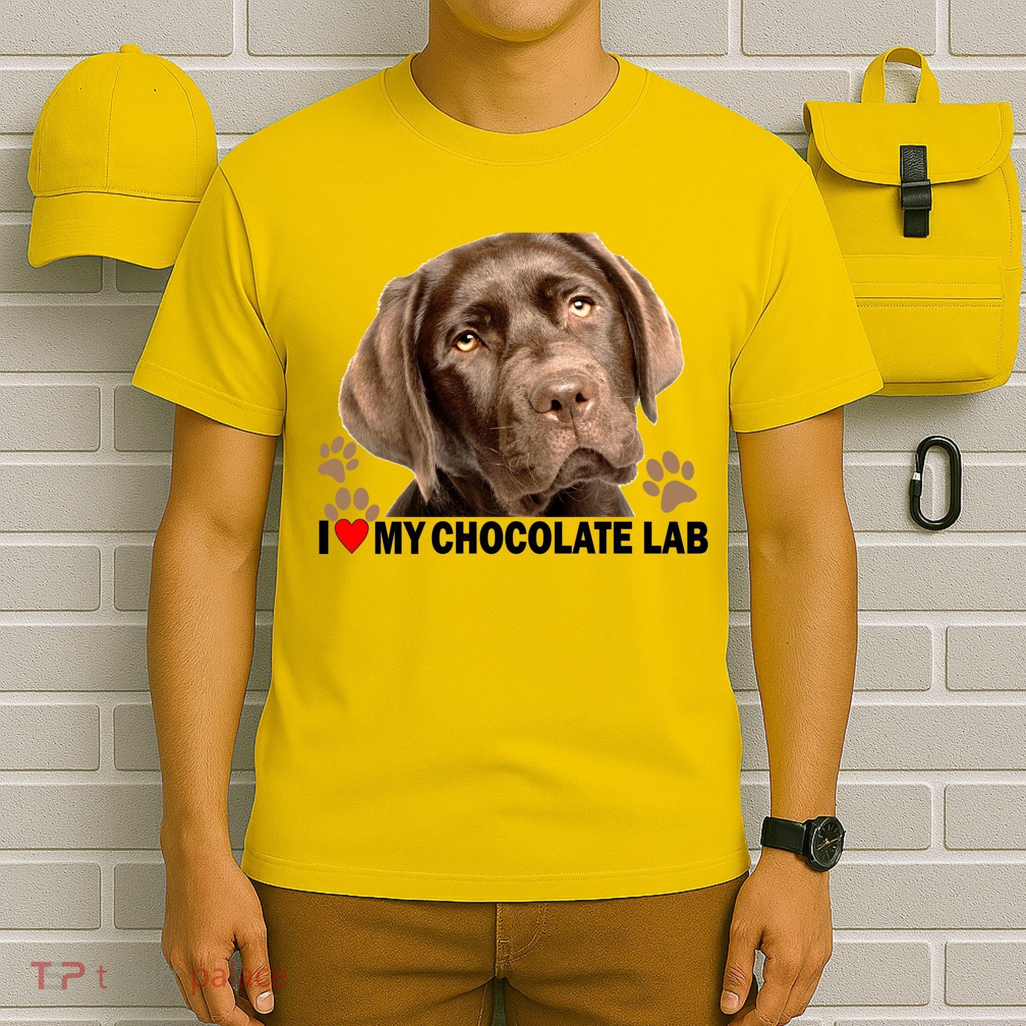 I Love My Chocolate Lab T-Shirt