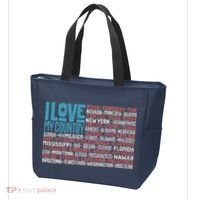 I Love My Country USA State Flag Tote Bag thumb 3