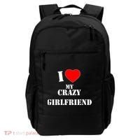 I Love My Crazy Girlfriend Backpack thumb 0