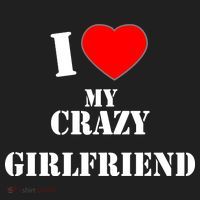 I Love My Crazy Girlfriend Hat thumb 2