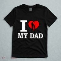 I Love My Dad Heart T-Shirt thumb 5