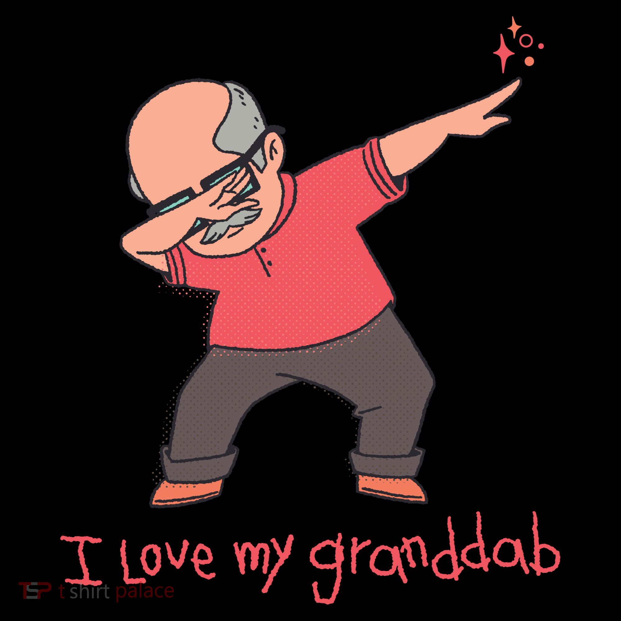 I Love My Granddab Women's Hoodie