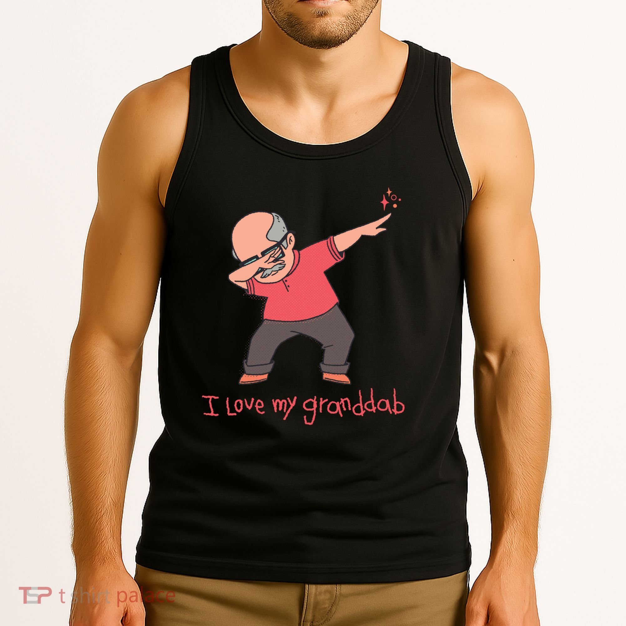 I Love My Granddab Tank Top