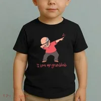 I Love My Granddab Toddler T-Shirt thumb 2