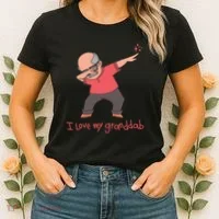 I Love My Granddab Women's T-Shirt thumb 2