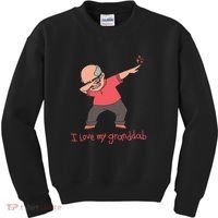 I Love My Granddab Kids Sweatshirt thumb 0