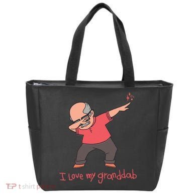 I Love My Granddab Tote Bag