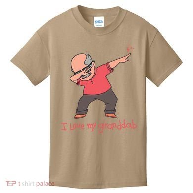 I Love My Granddab Kids T-Shirt