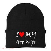 I Love My Hot Wife Beanie thumb 0