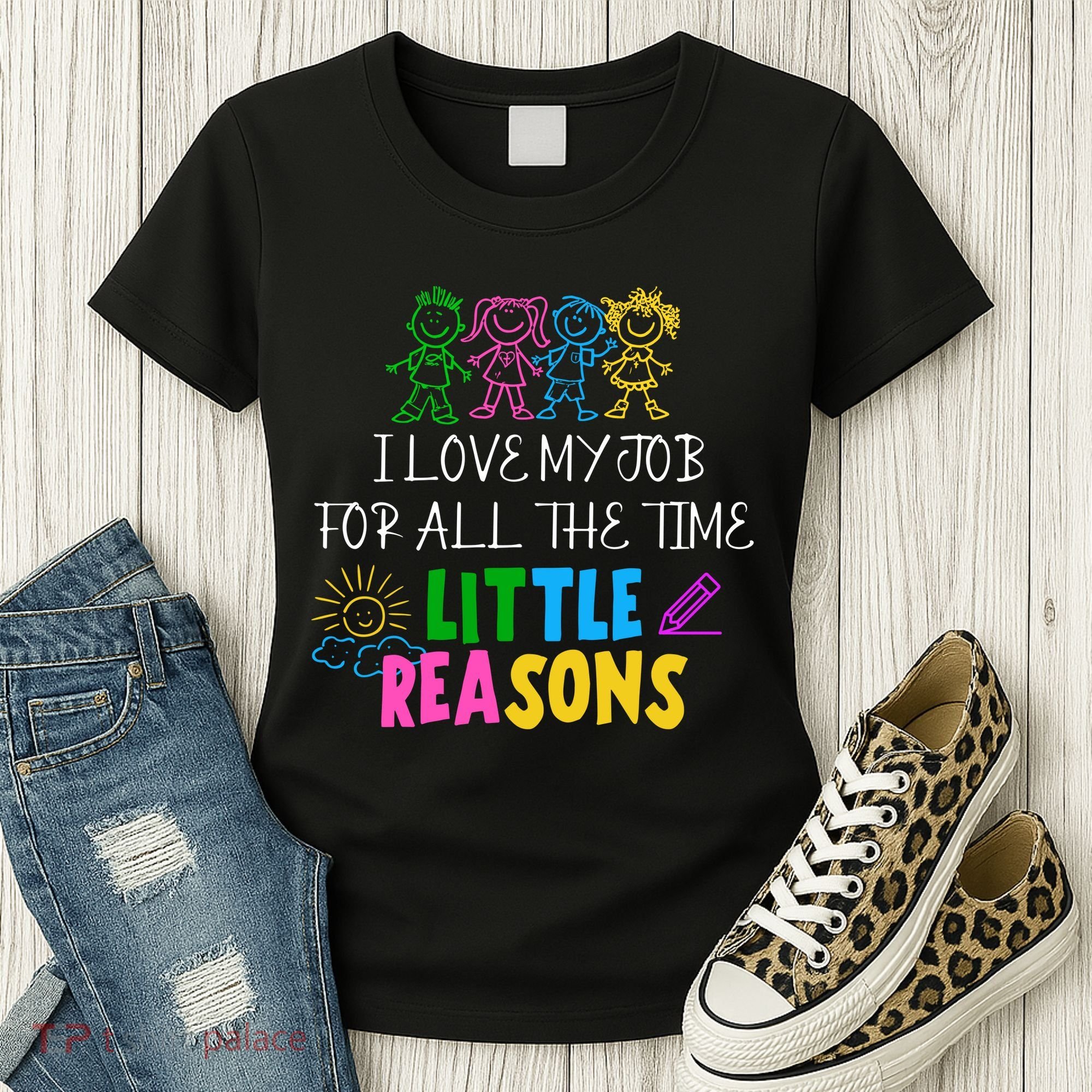 I Love My Job For All The Time Little Reasons Women's T-Shirt