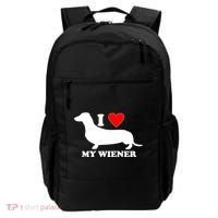 I Love My Wiener Backpack thumb 0