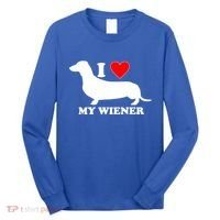 I Love My Wiener Long Sleeve Shirt thumb 0