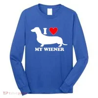 I Love My Wiener Long Sleeve Shirt thumb 0