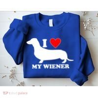I Love My Wiener Sweatshirt thumb 2