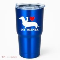 I Love My Wiener Tumbler thumb 0