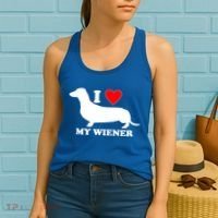 I Love My Wiener Women's Tank Top thumb 2