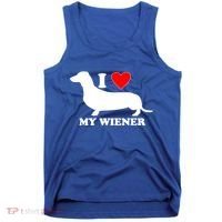 I Love My Wiener Tank Top thumb 0