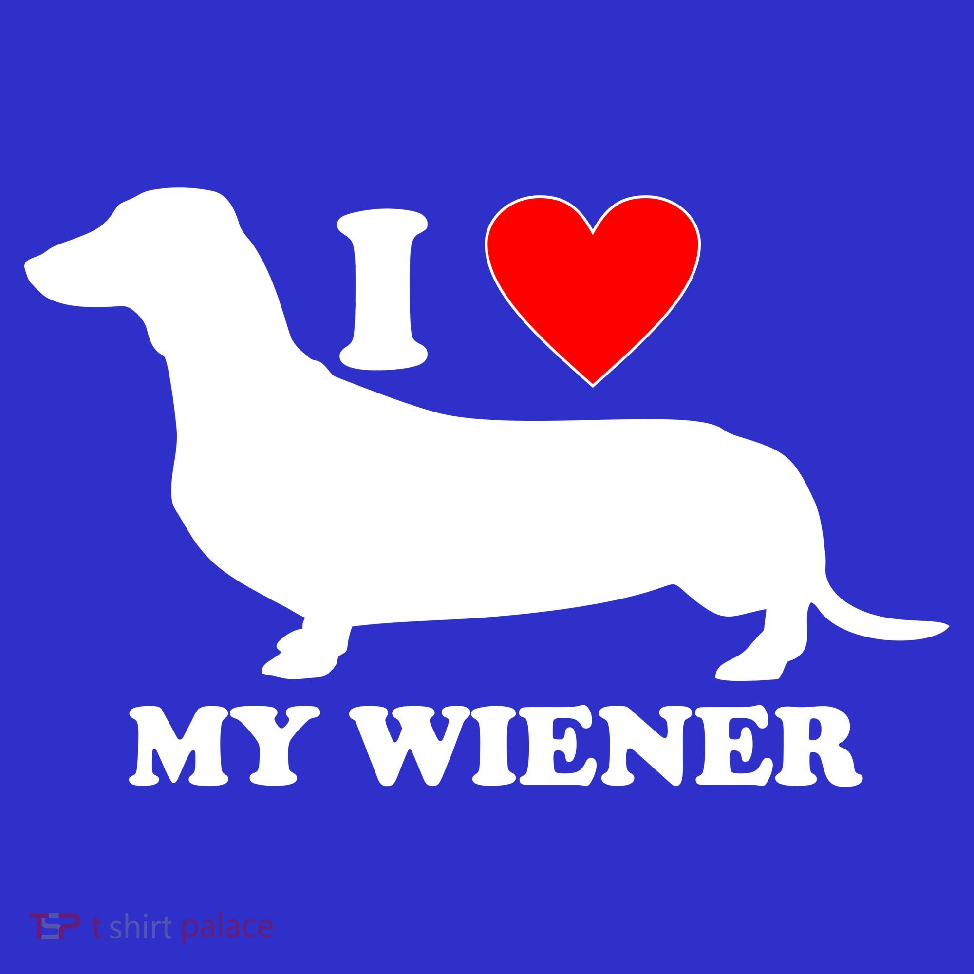 I Love My Wiener Visor