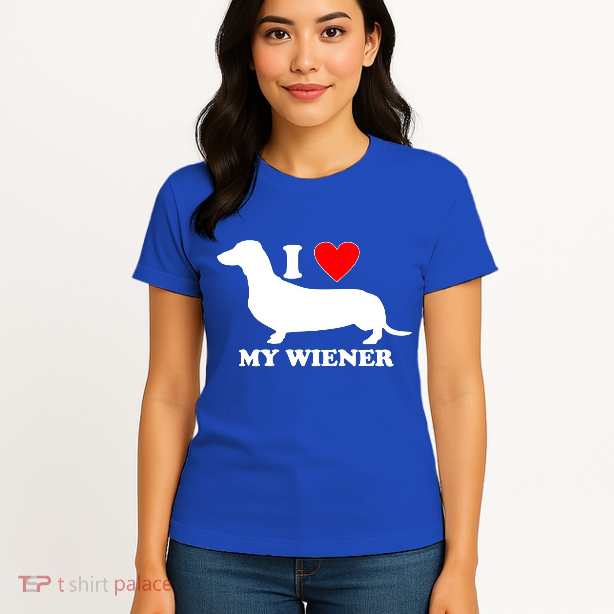 I Love My Wiener Women's T-Shirt