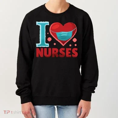 I Love Nurses Women's Sweatshirt
