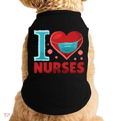 I Love Nurses Doggie Tank