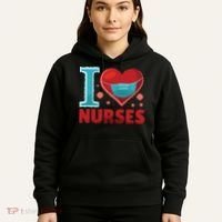 I Love Nurses Hoodie thumb 5