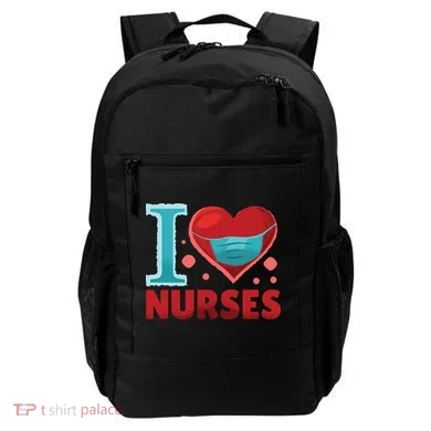 I Love Nurses Backpack