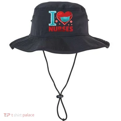 I Love Nurses Bucket Hat