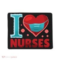 I Love Nurses Mousepad thumb 0