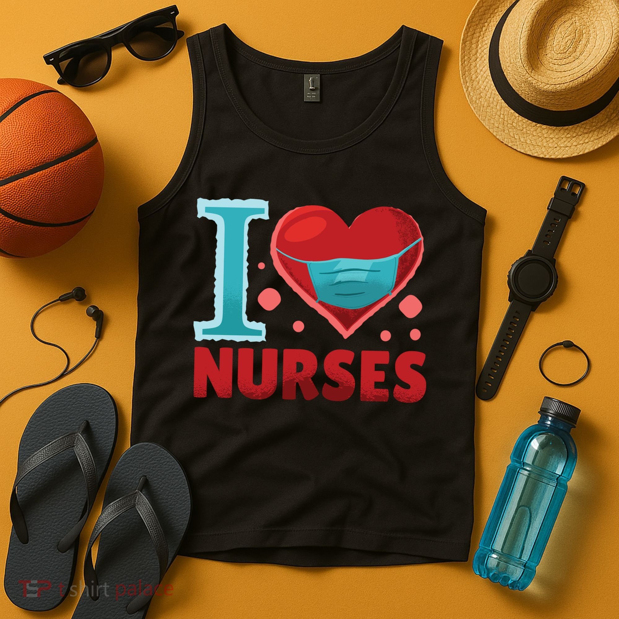 I Love Nurses Tank Top