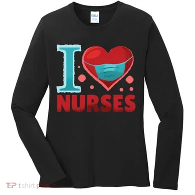 I Love Nurses Women's Long Sleeve Shirt