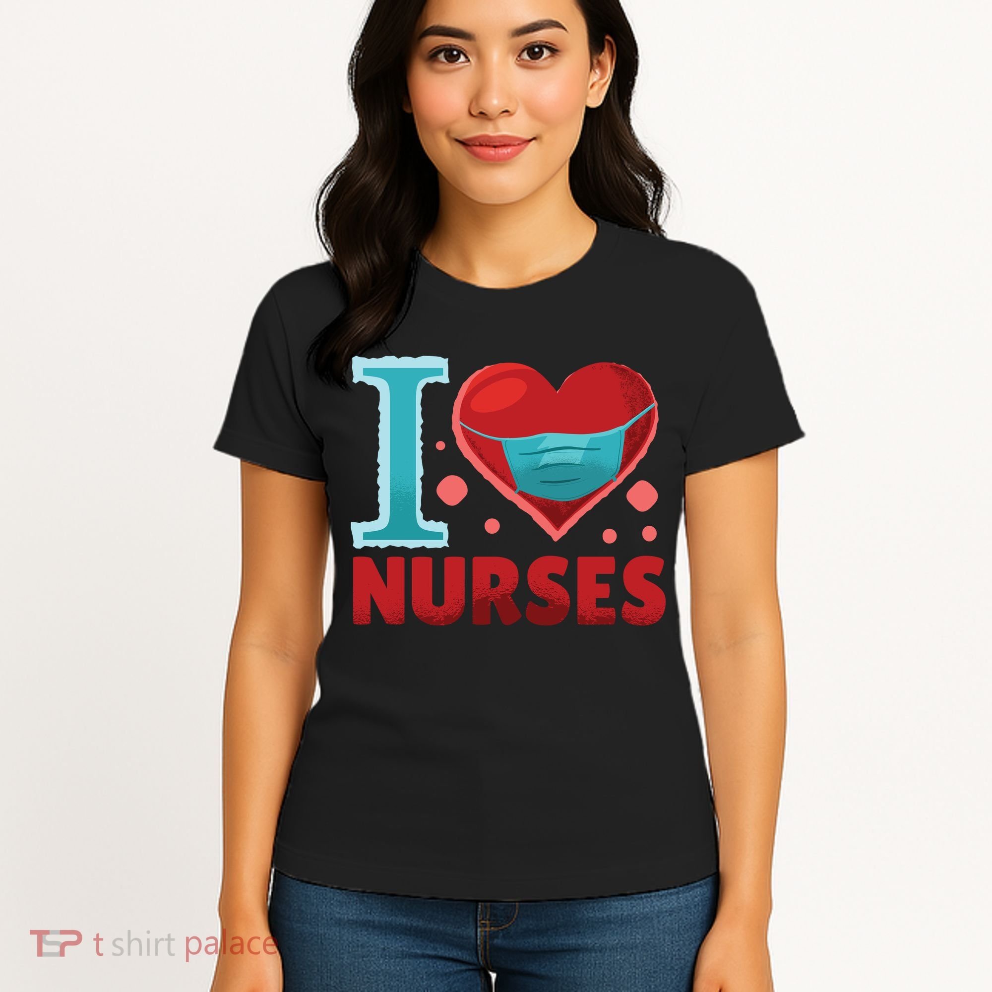 I Love Nurses Women's T-Shirt