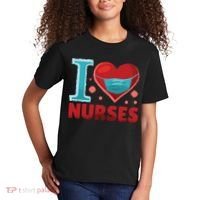 I Love Nurses Kids T-Shirt thumb 2