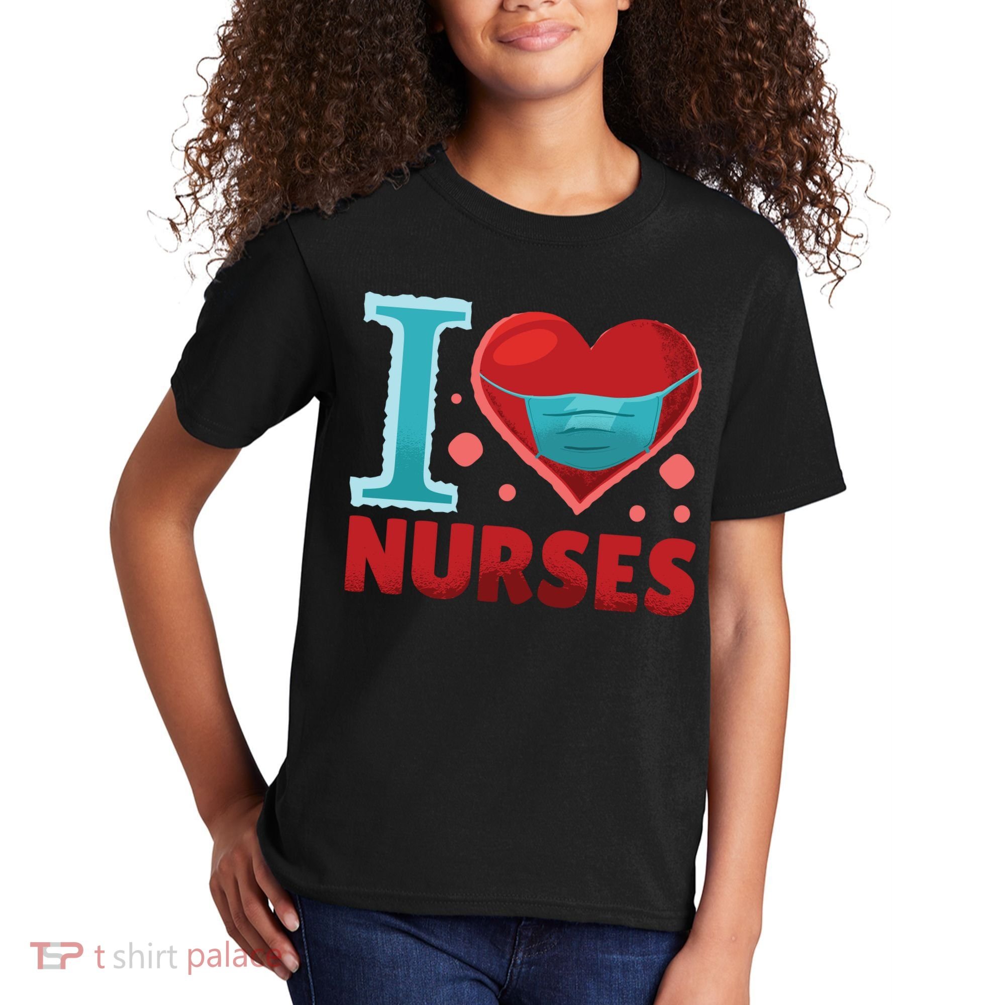 I Love Nurses Kids T-Shirt