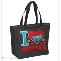 I Love Nurses Tote Bag thumb 2