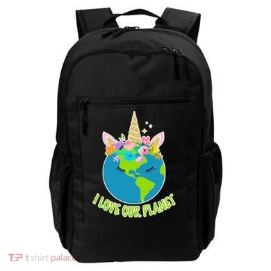I Love Our Planet Earth Day Love Backpack