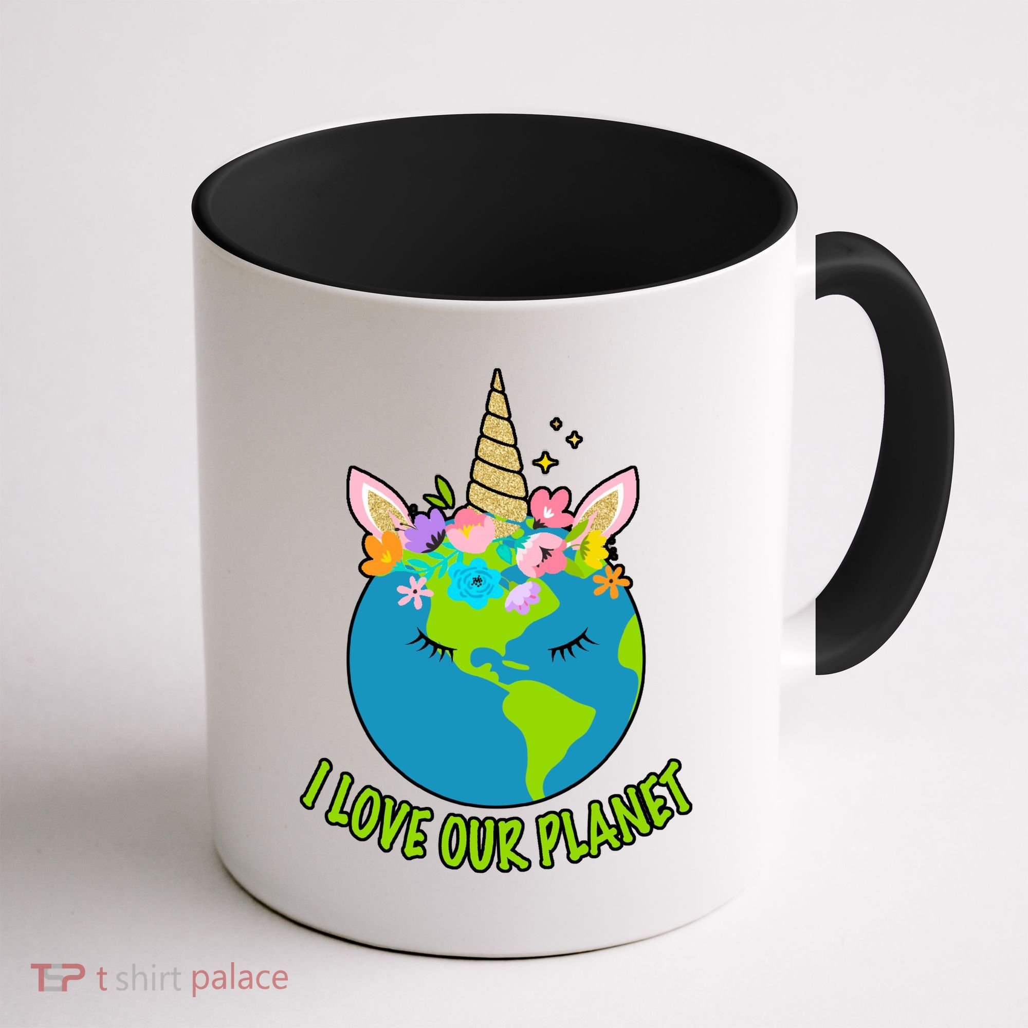 I Love Our Planet Earth Day Love Coffee Mug