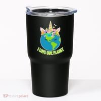 I Love Our Planet Earth Day Love Tumbler thumb 0