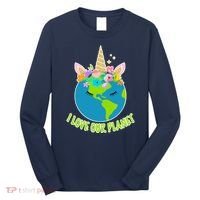 I Love Our Planet Earth Day Love Long Sleeve Shirt thumb 0