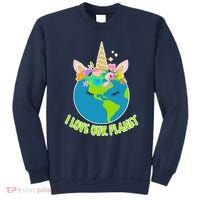 I Love Our Planet Earth Day Love Sweatshirt thumb 0